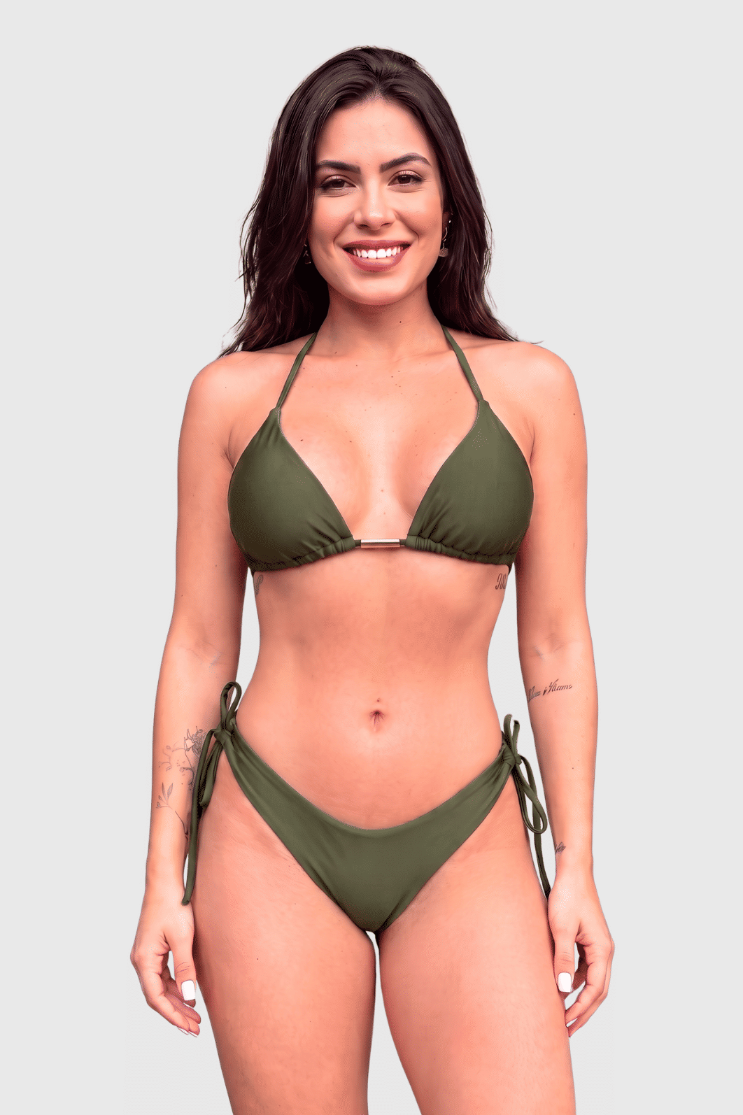 CONJUNTO CORTININHA ASA DELTA DE AMARRAR | VERDE MILITAR CONJUNTO CORTININHA ASA DELTA DE AMARRAR | VERDE MILITAR