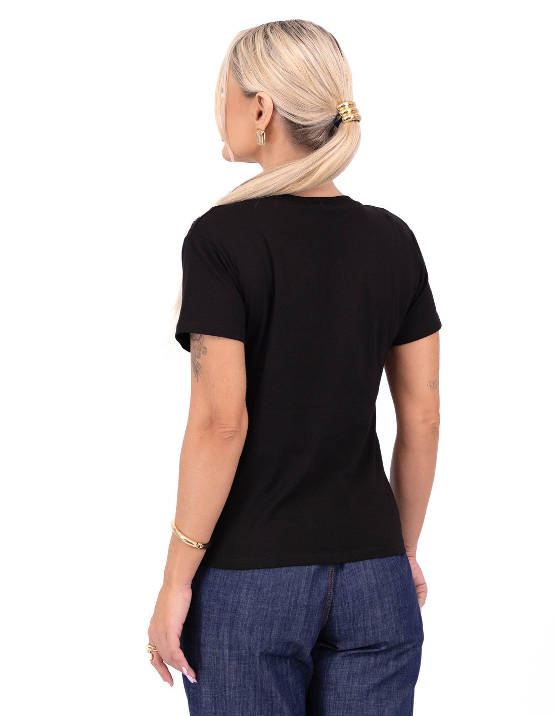 T-SHIRT CECILIA - PRETO T-SHIRT CECILIA - PRETO