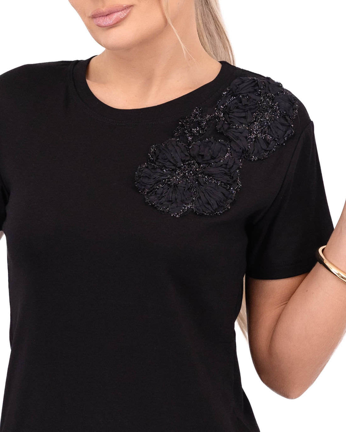T-SHIRT CECILIA - PRETO T-SHIRT CECILIA - PRETO