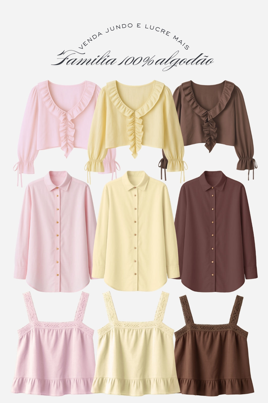 Camisa Oversized 100% Algodão com Textura 3 Cores Camisa Oversized 100% Algodão com Textura 3 Cores