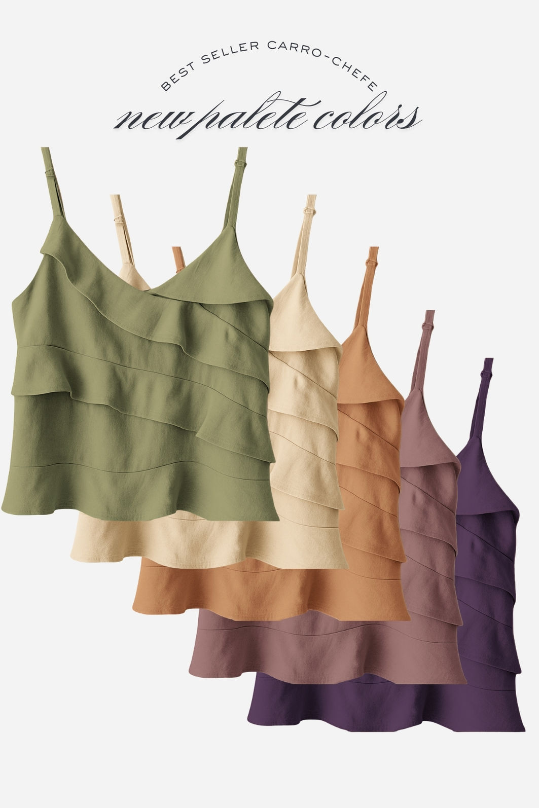 Blusa Alça Babados New Colors