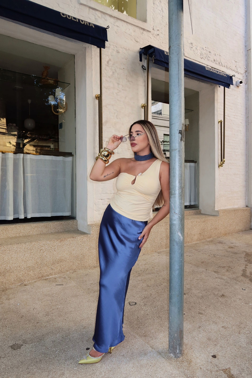 Saia Sereia Cetim Encorpado 3 Cores Saia Sereia Cetim Encorpado 3 Cores