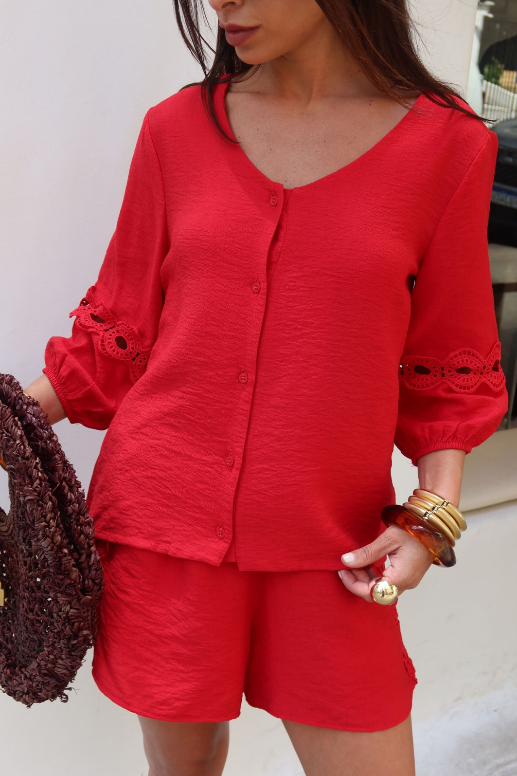 Camisa Renda Grace 3 Cores