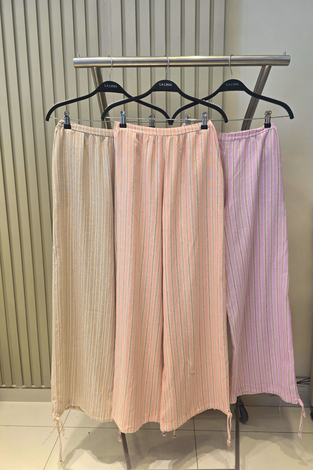 Calça Pantalona Aladim Linho 3 Cores