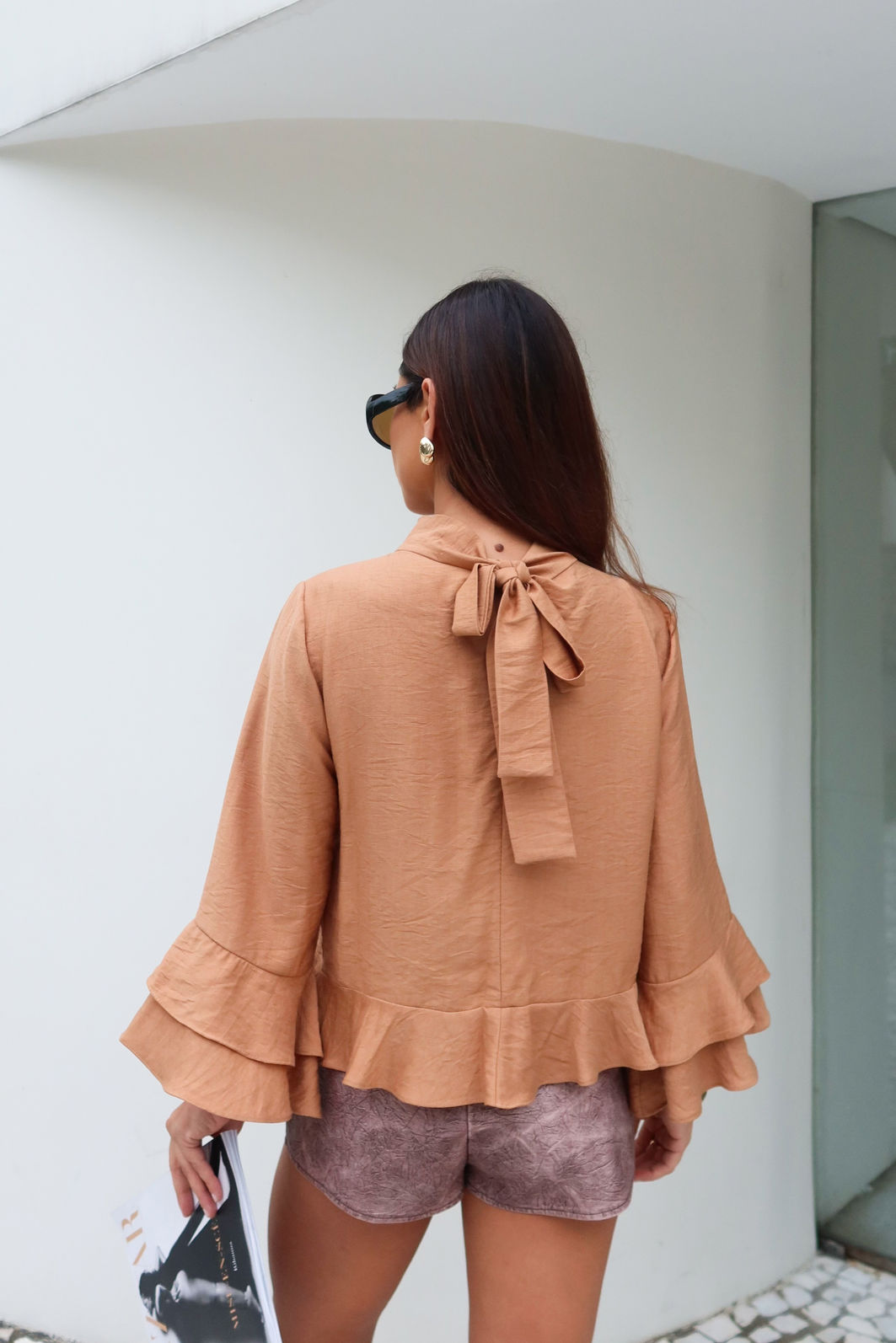 Bata Volume Babados Gola Alta 3 Cores Bata Volume Babados Gola Alta 3 Cores