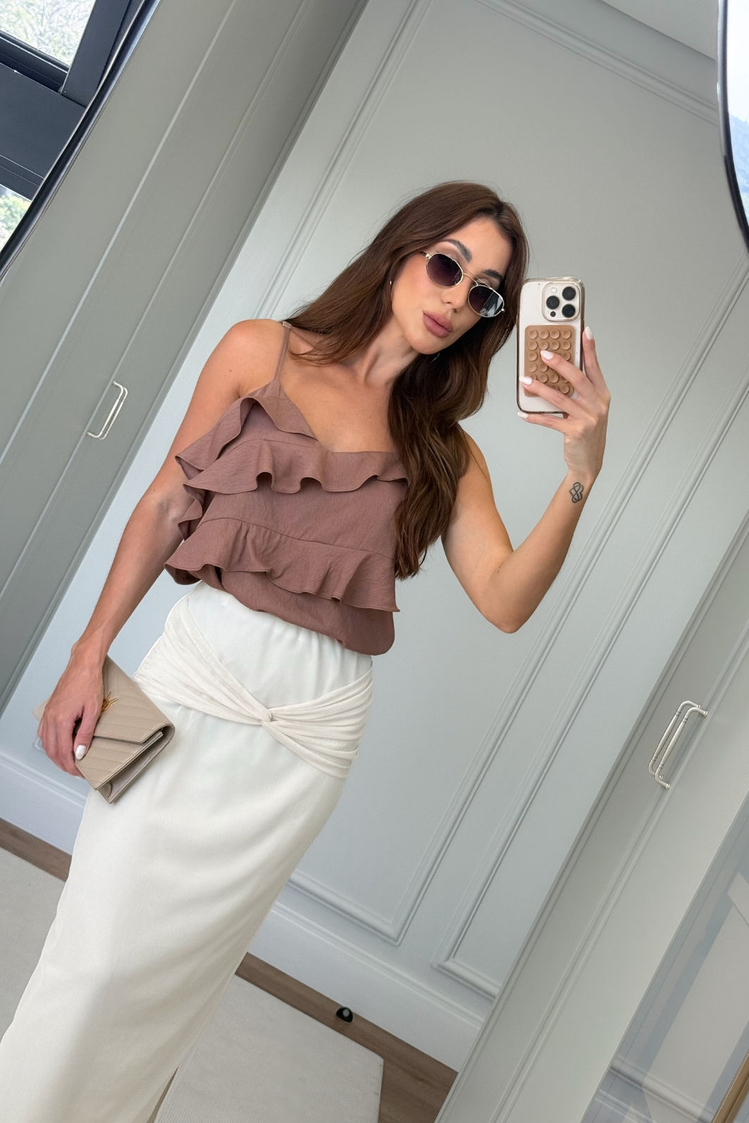 Blusa Alça Babados New Colors