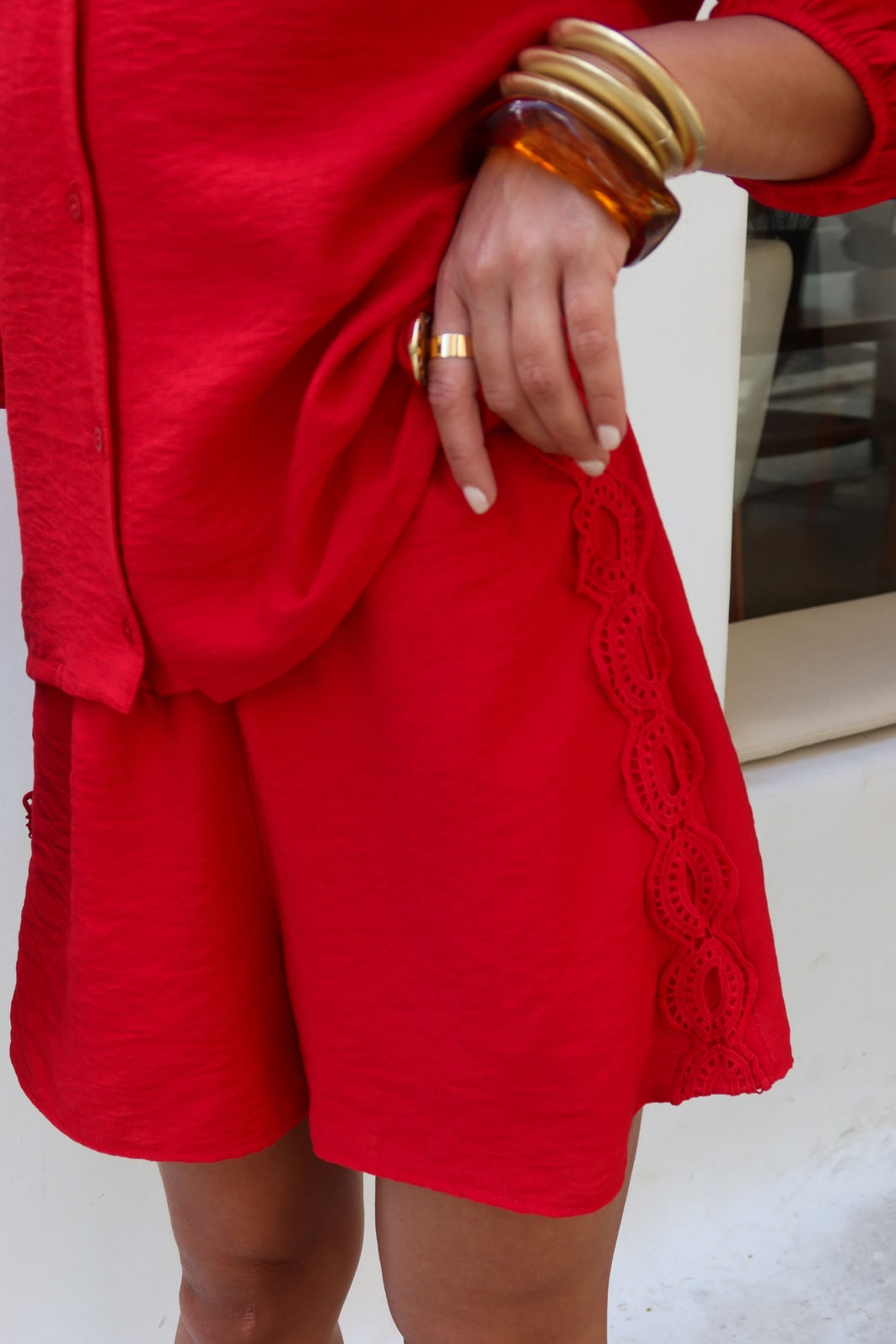 Short Renda Grace 3 Cores