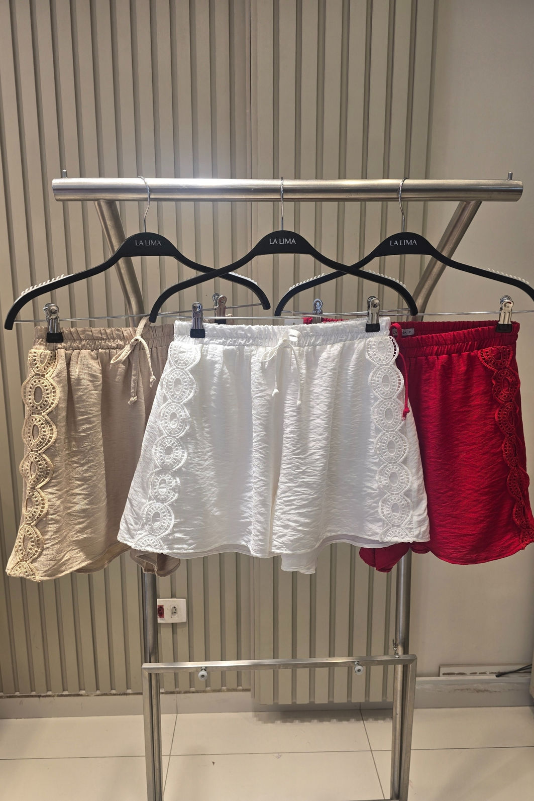 Short Renda Grace 3 Cores Short Renda Grace 3 Cores