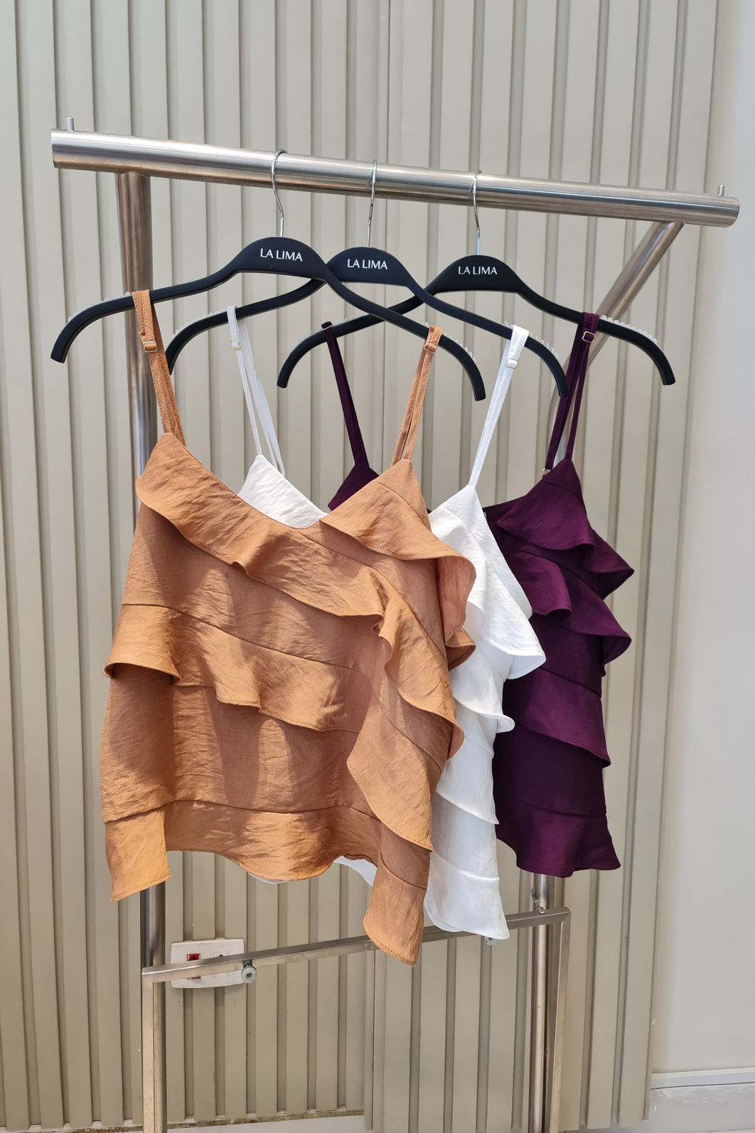 Blusa Alça Babados New Colors