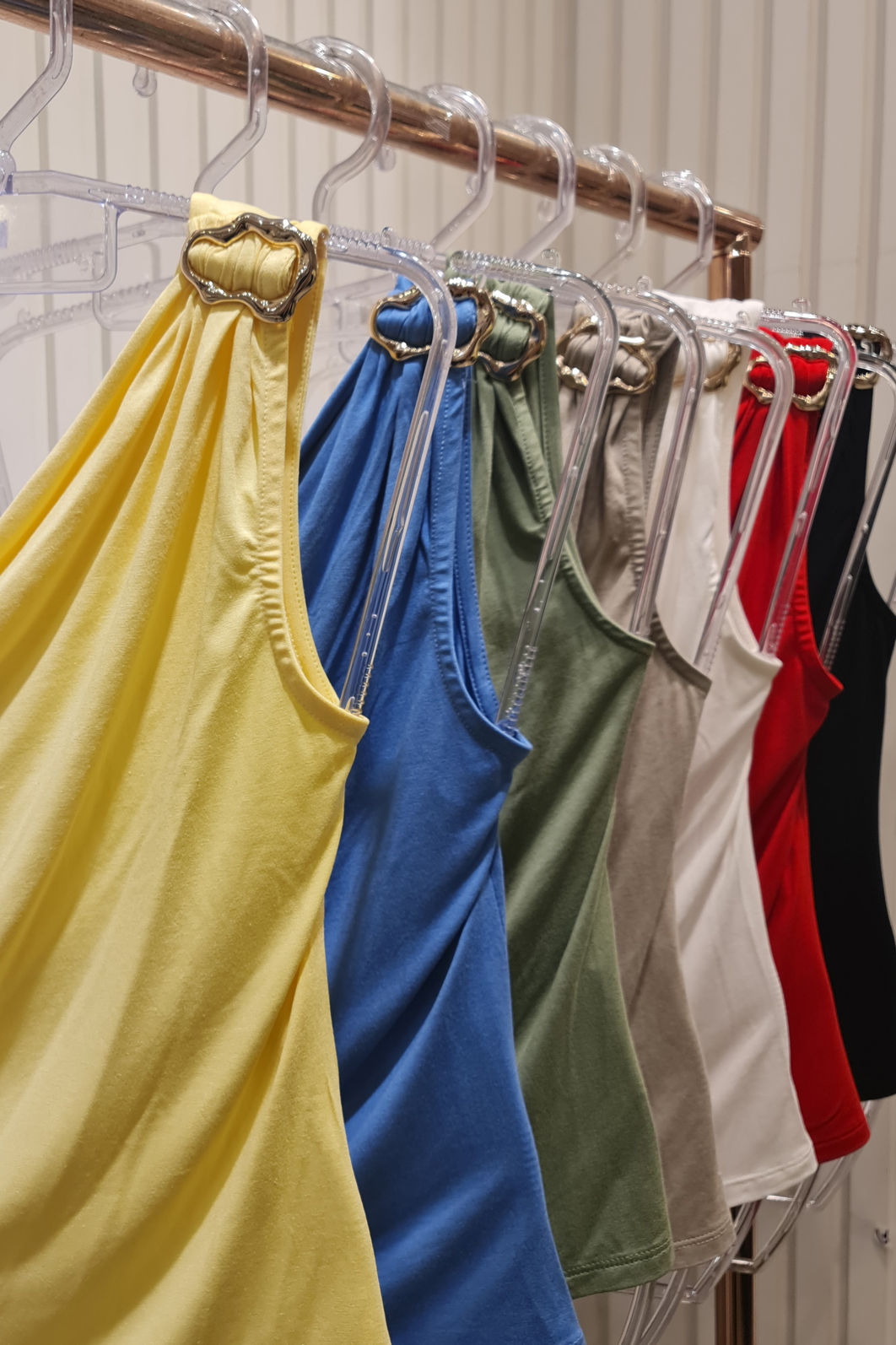 Blusa 1 Ombro Fivela 5 Cores