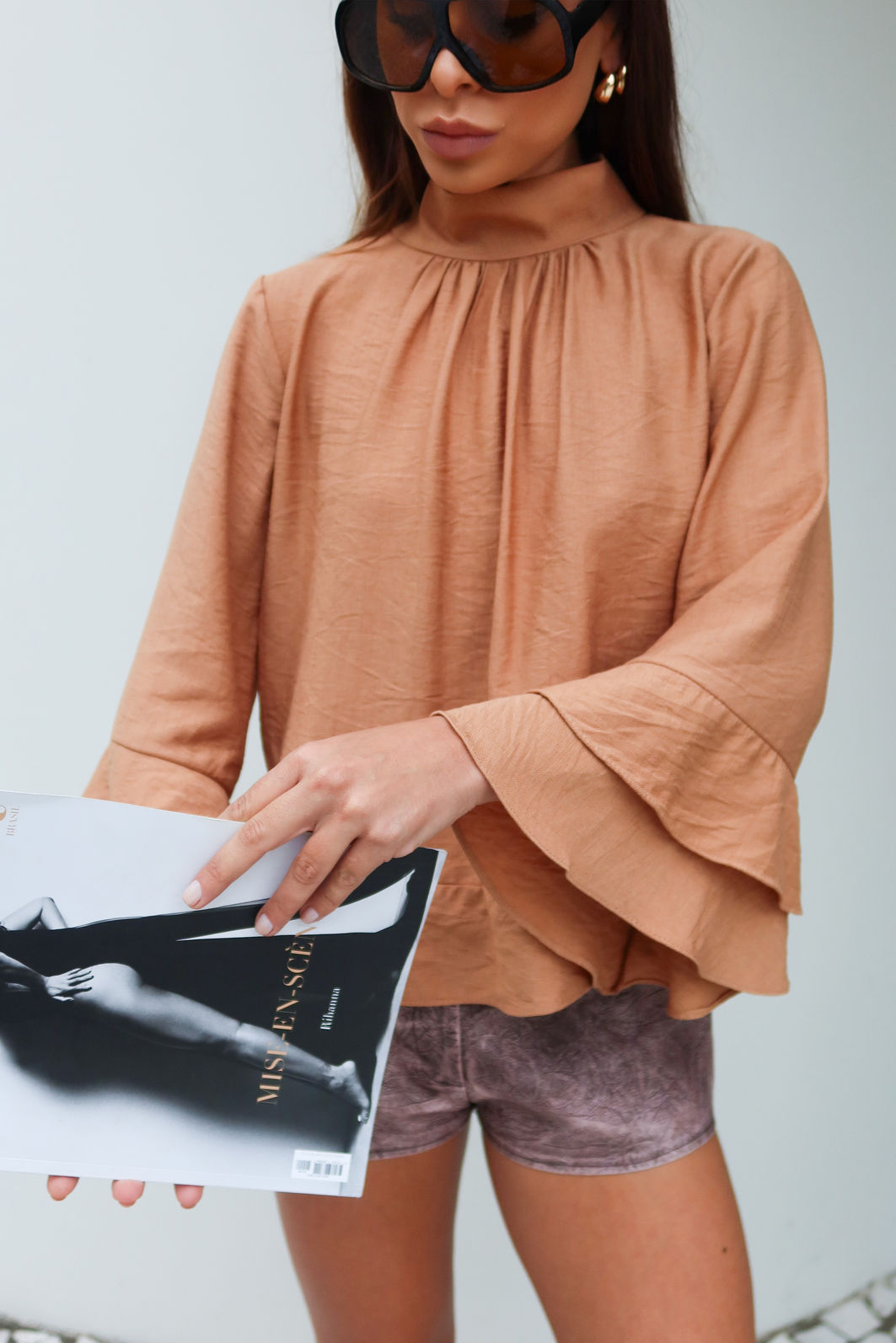 Bata Volume Babados Gola Alta 3 Cores Bata Volume Babados Gola Alta 3 Cores