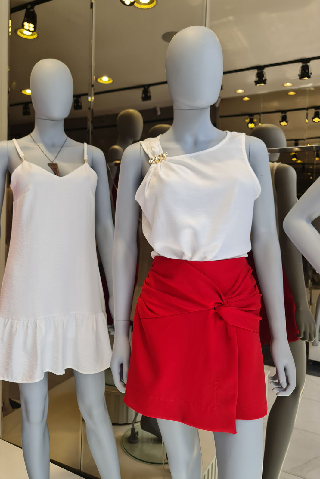 Regata Acetinada com Fivela Orgânica Dourada 2 Cores