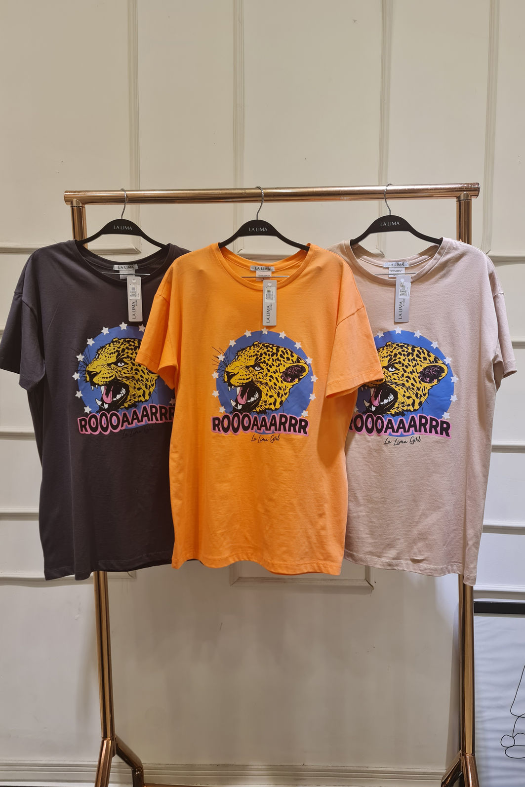 Tshirt Over Roar Algodão 3 Cores Tshirt Over Roar Algodão 3 Cores