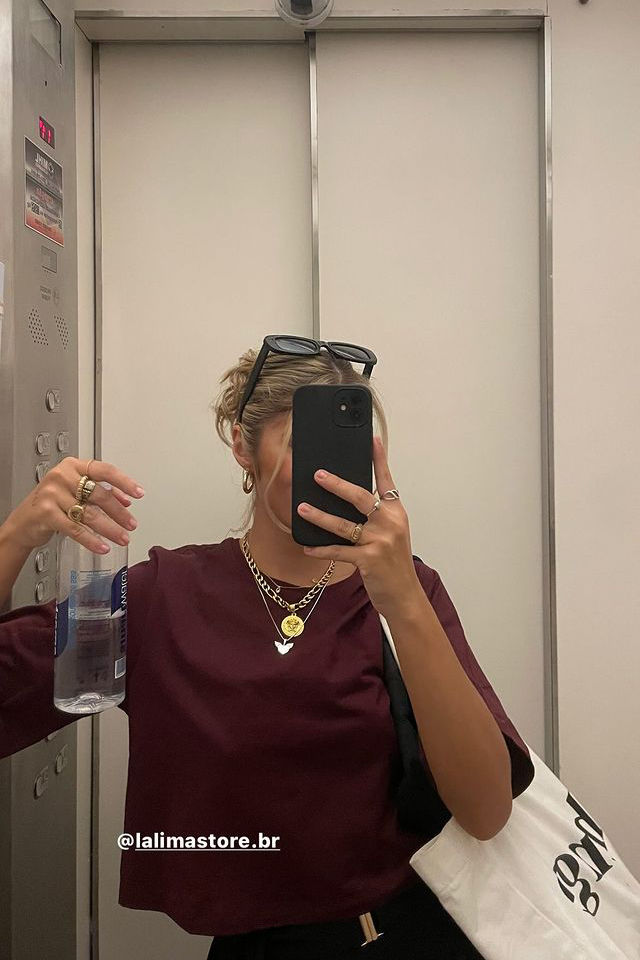 Tshirt Cropped Lisa Algodão Cores Tshirt Cropped Lisa Algodão Cores