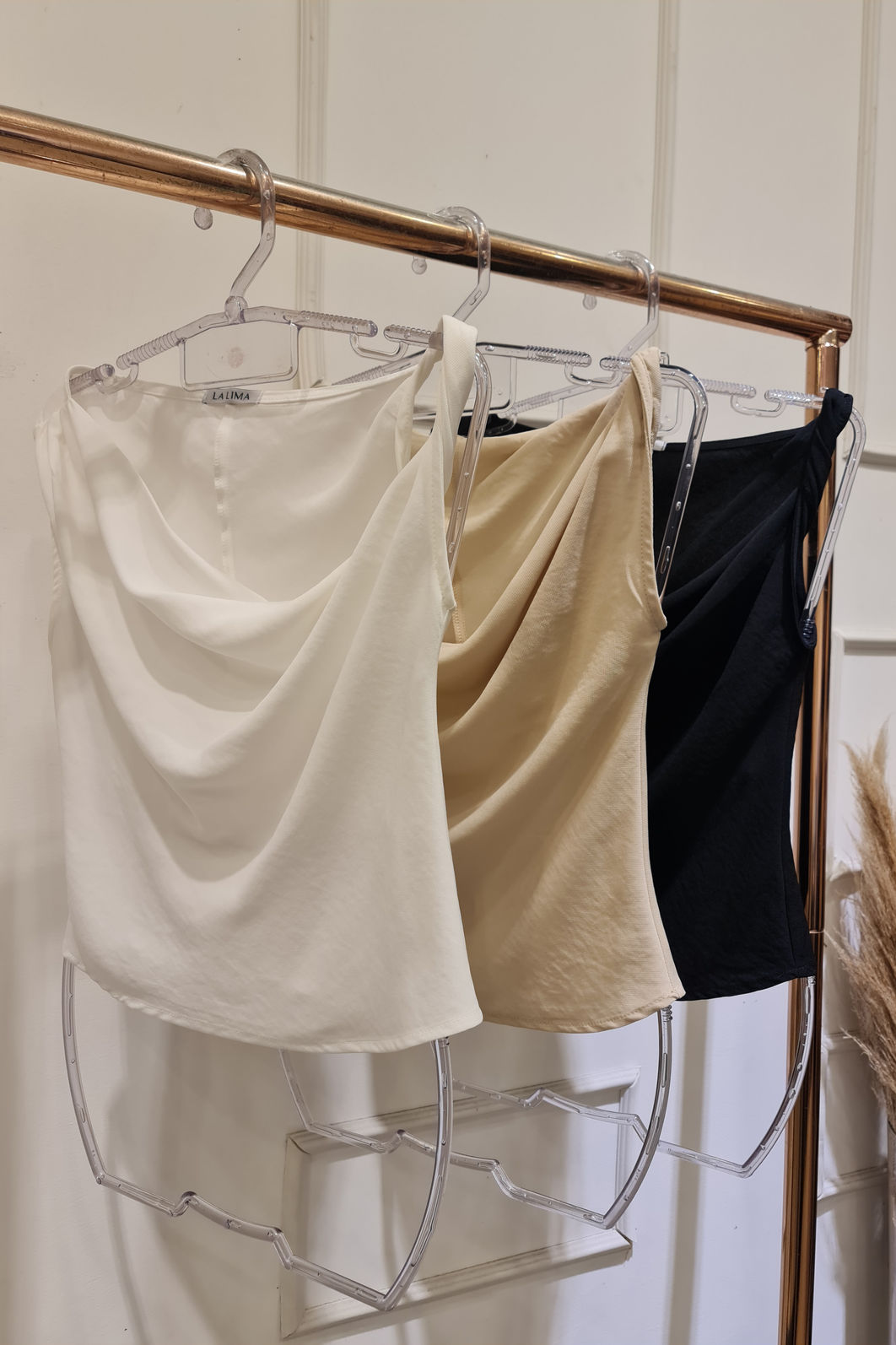 Blusa Torcida Ombro Caido 3 Cores