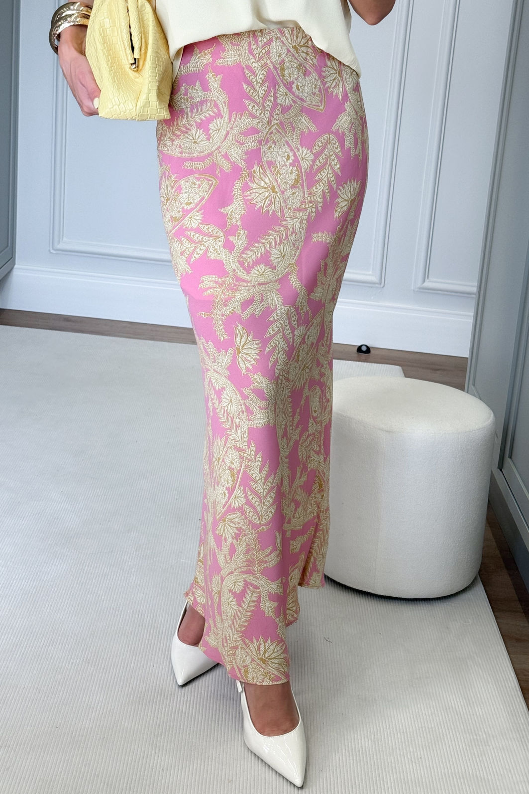 Saia Sereia Estampada Bestseller 2 Cores Saia Sereia Estampada Bestseller 2 Cores