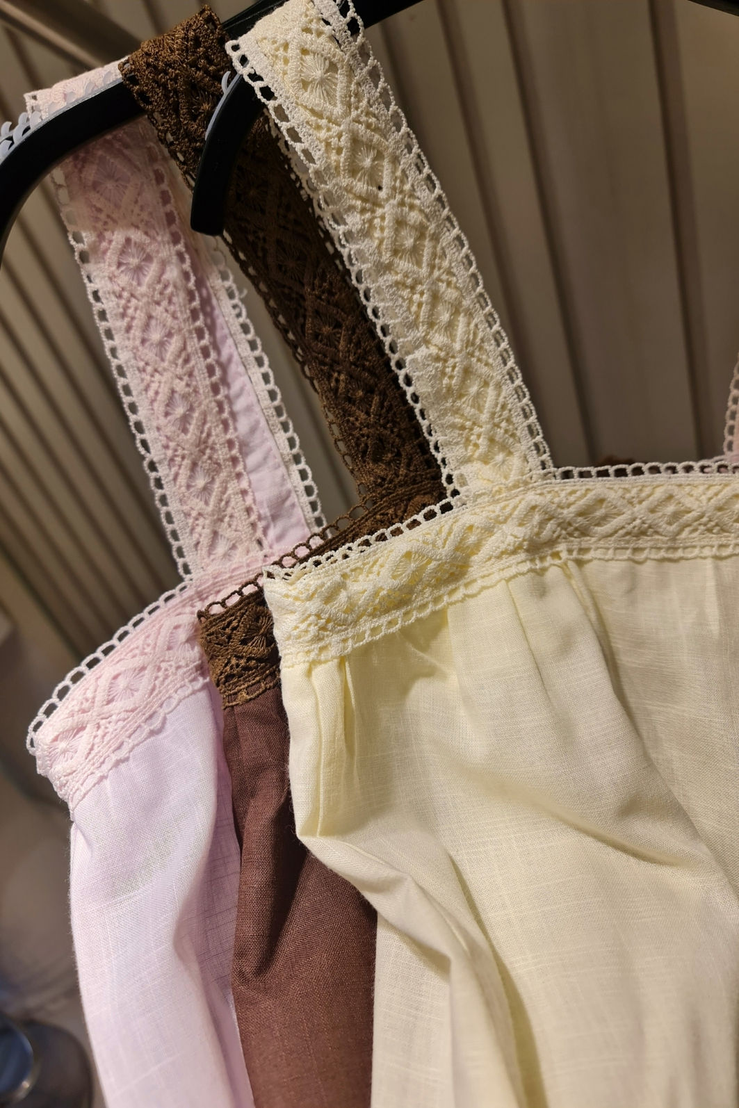 Bata Regata 100% Algodão com Alças Renda 3 Cores