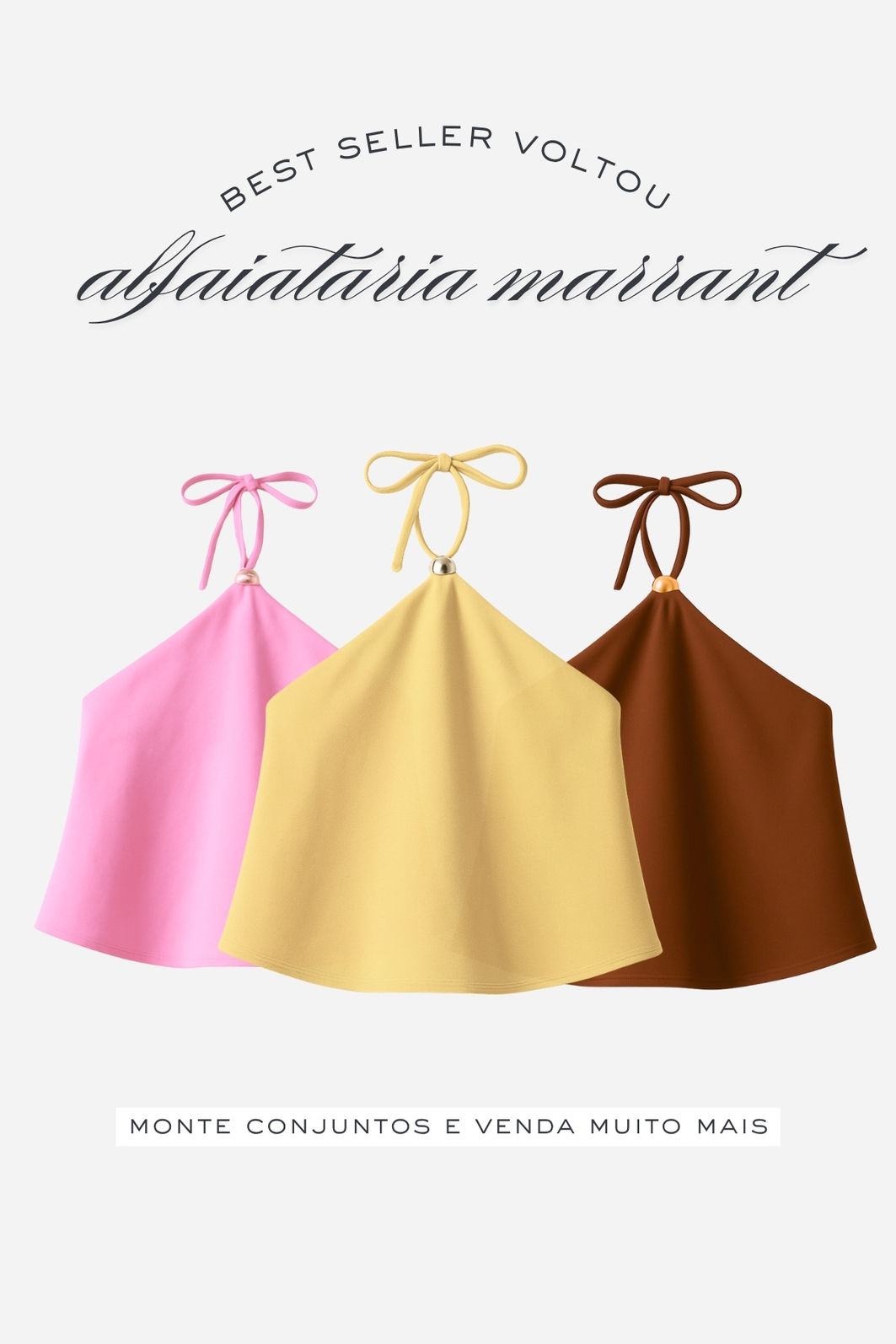 Blusa Frente U Marrant Fivela Dourada BESTSELLER Blusa Frente U Marrant Fivela Dourada BESTSELLER