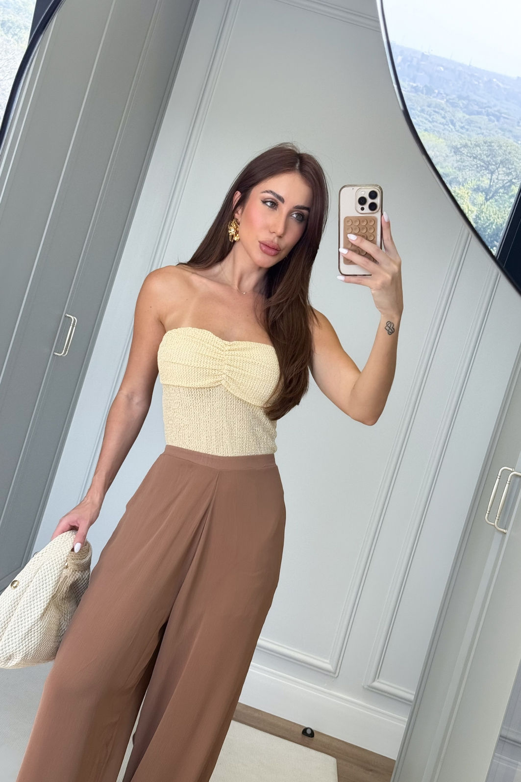 Tomara que Caia Franzida Malha Trabalhada 3 Cores Tomara que Caia Franzida Malha Trabalhada 3 Cores