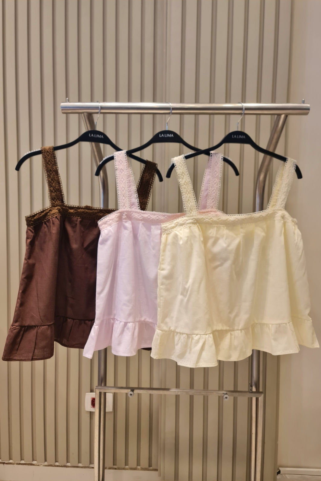 Bata Regata 100% Algodão com Alças Renda 3 Cores