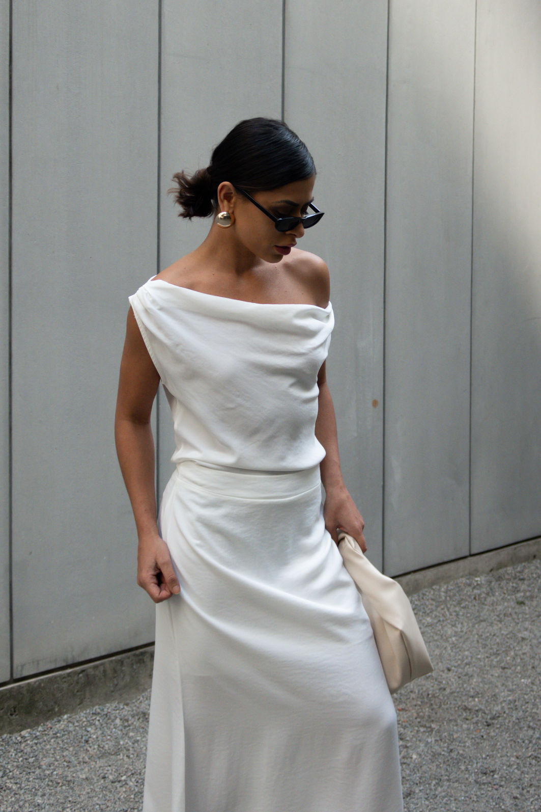 Blusa Torcida Ombro Caido 3 Cores