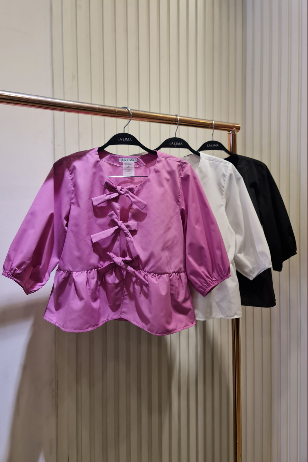 Bata Tricoline Lacinhos Grossos 3 Cores