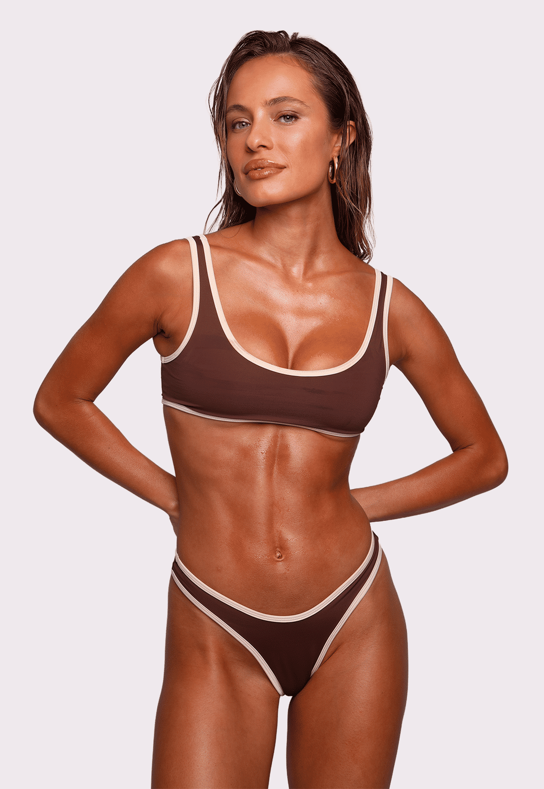 biquíni bicolor cacao mundo lolita biquíni bicolor cacao mundo lolita