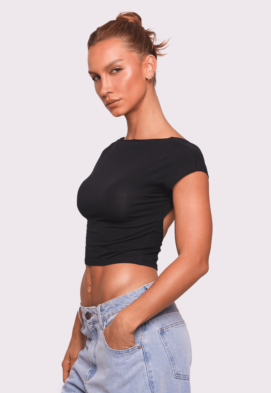 blusa preta open back mundo lolita blusa preta open back mundo lolita