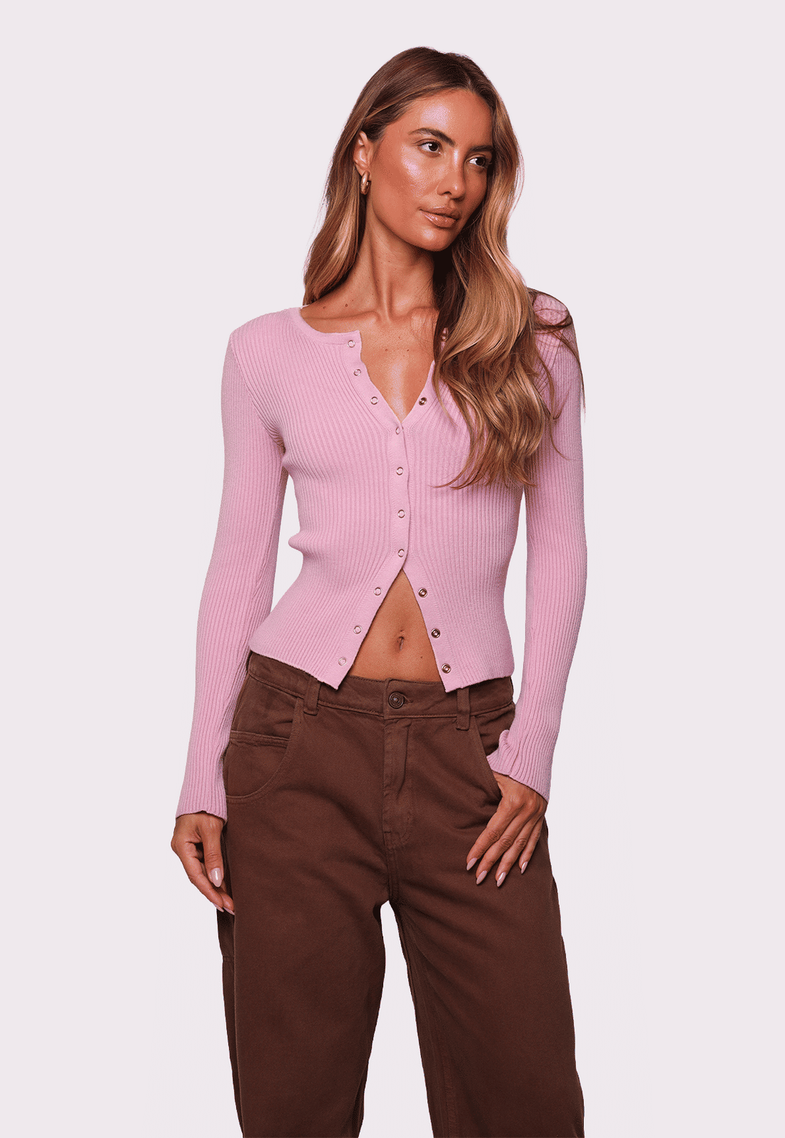blusa de tricô amore rosa claro mundo lolita blusa de tricô amore rosa claro mundo lolita