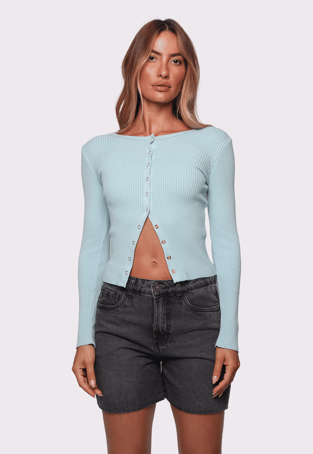 blusa de tricô amore verdinho mundo lolita