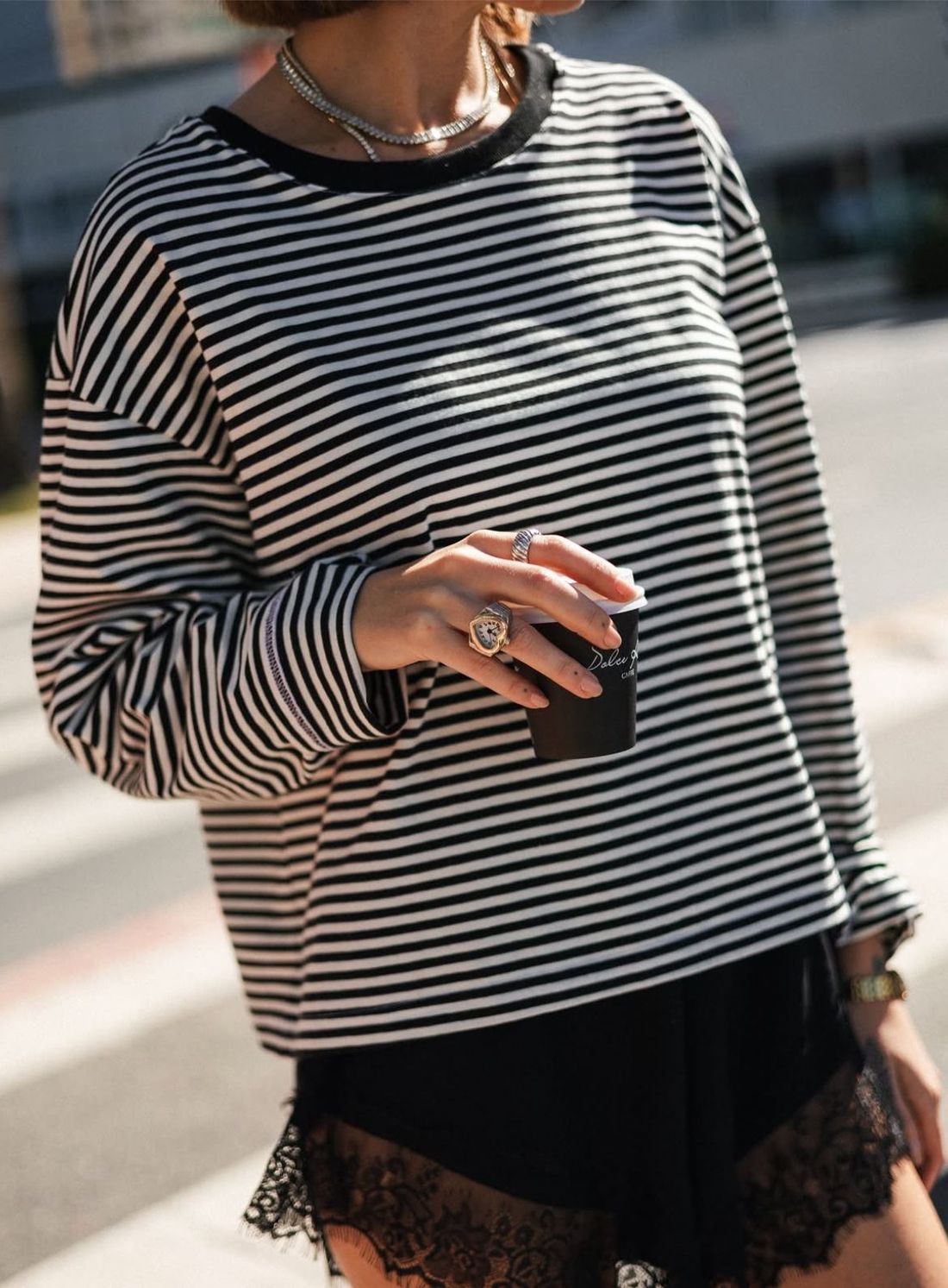 blusa manga longa black stripe mundo lolita blusa manga longa black stripe mundo lolita