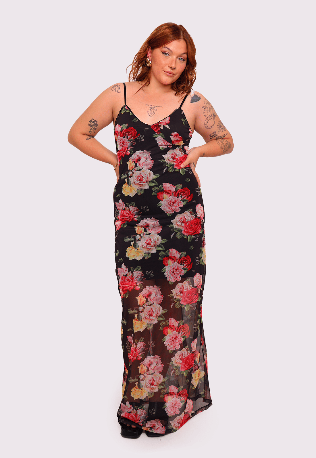 vestido tule floral rosalía mundo lolita vestido tule floral rosalía mundo lolita