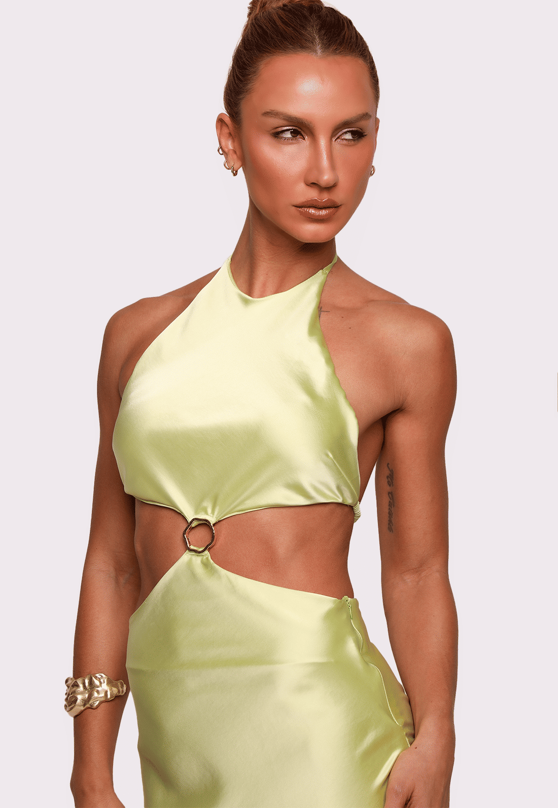 vestido cetim verde oceana mundo lolita vestido cetim verde oceana mundo lolita