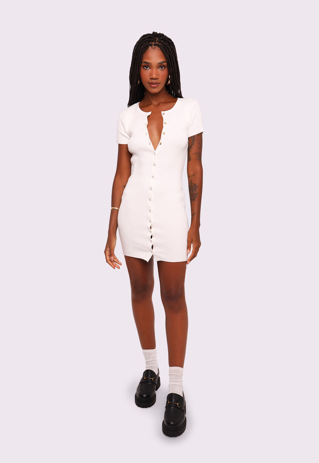 vestido de tricô amore off white mundo lolita vestido de tricô amore off white mundo lolita