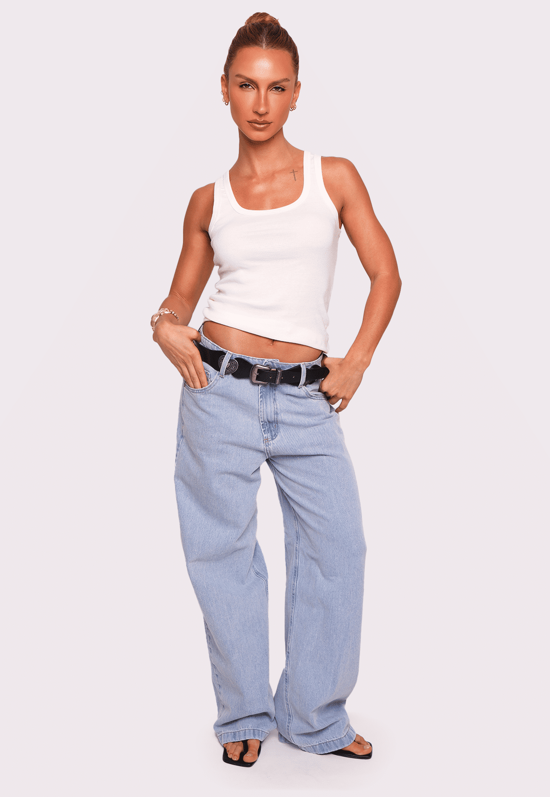 calça jeans relaxed mariah mundo lolita calça jeans relaxed mariah mundo lolita