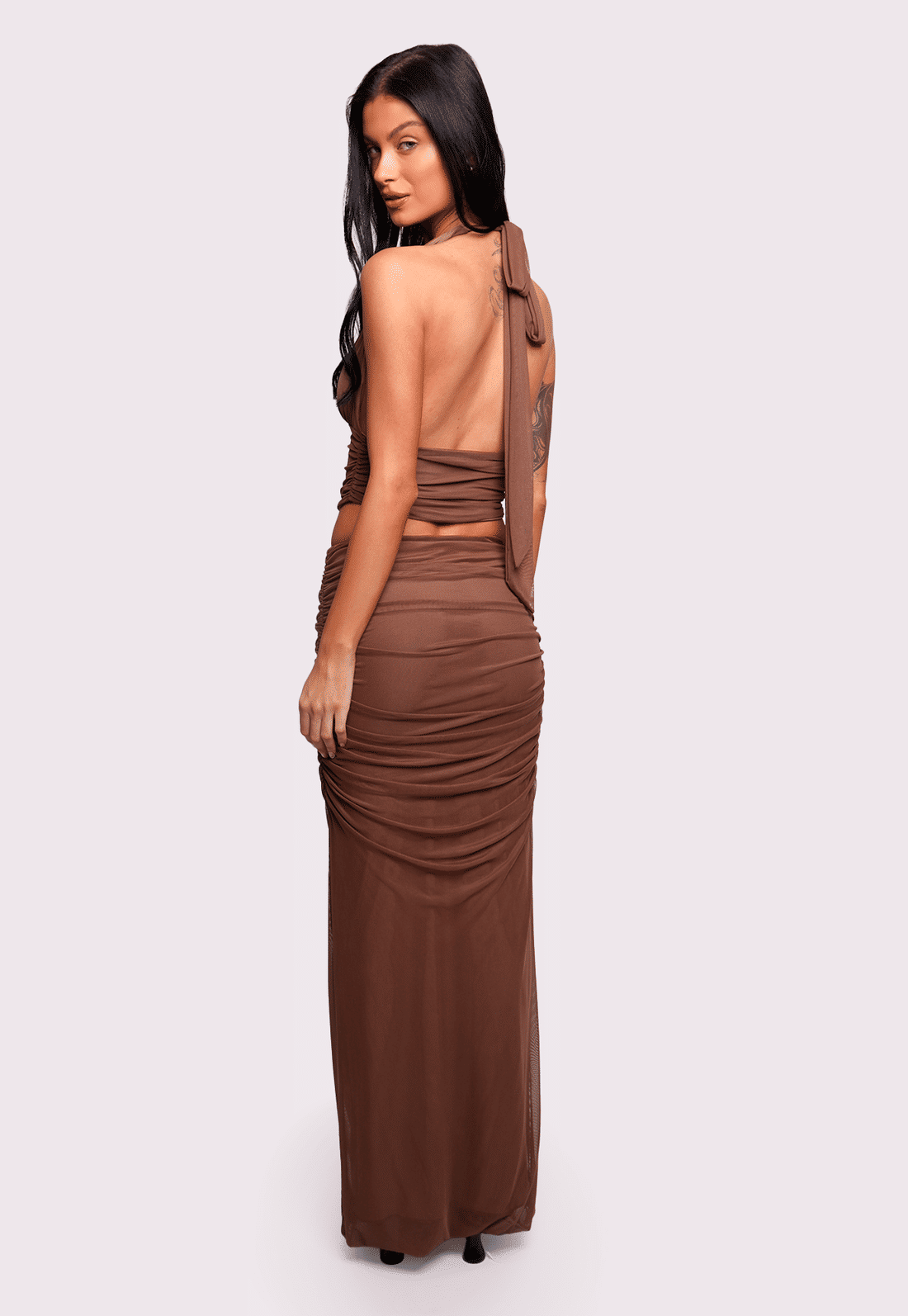 blusa em tule marrom goddess mundo lolita blusa em tule marrom goddess mundo lolita