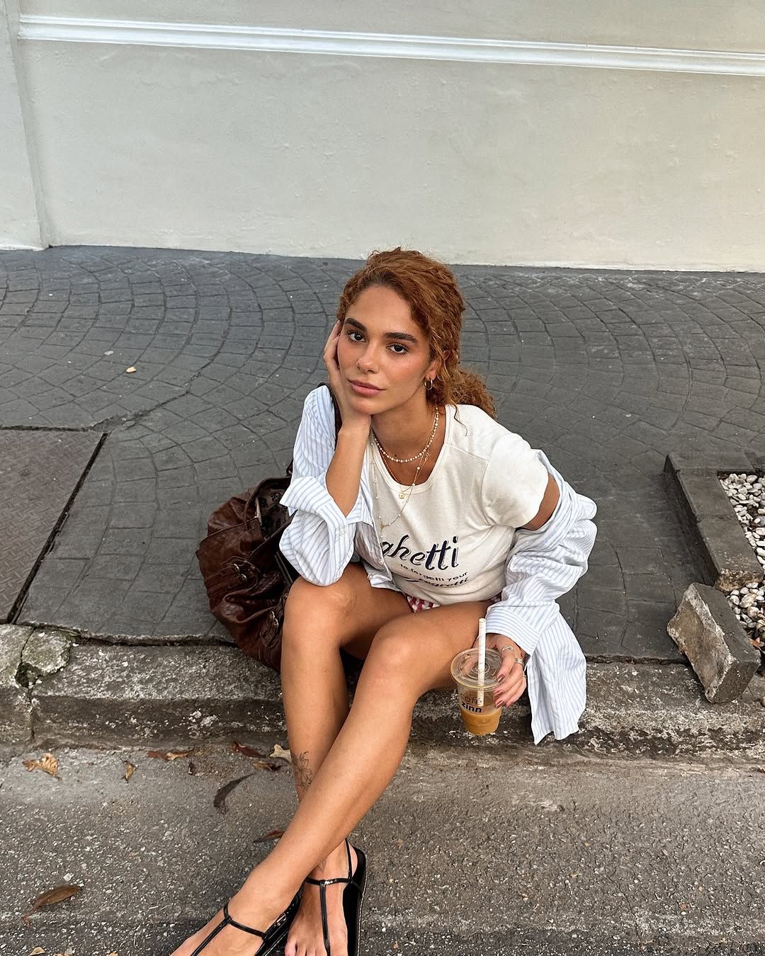 baby tee cropped spaghetti mundo lolita baby tee cropped spaghetti mundo lolita