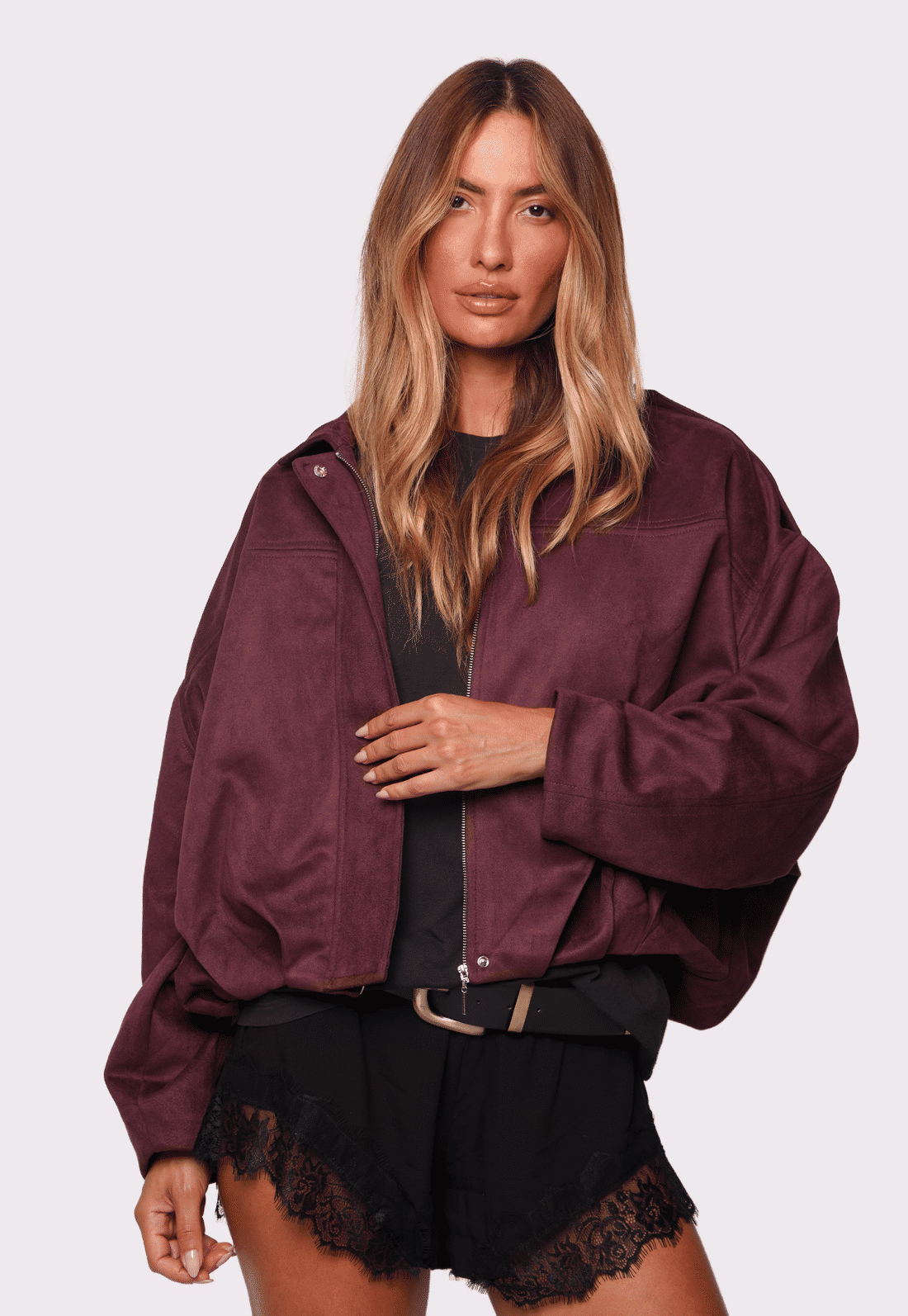jaqueta madison bordô mundo lolita
