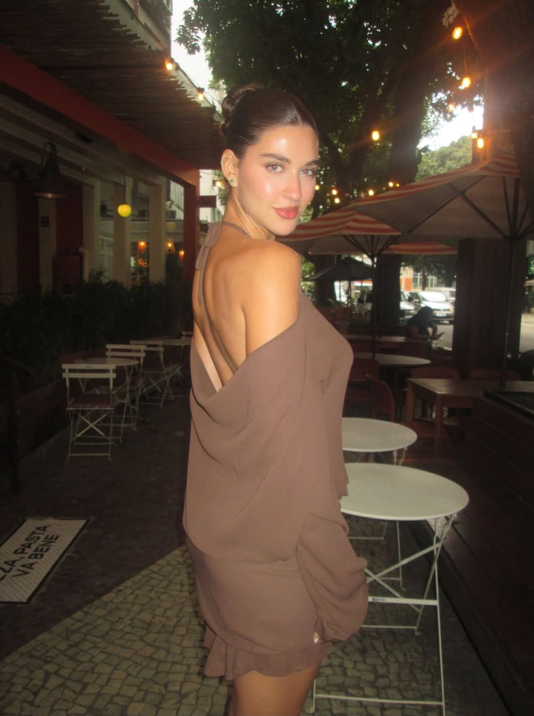 vestido curto marrom dinner's at seven mundo lolita vestido curto marrom dinner's at seven mundo lolita