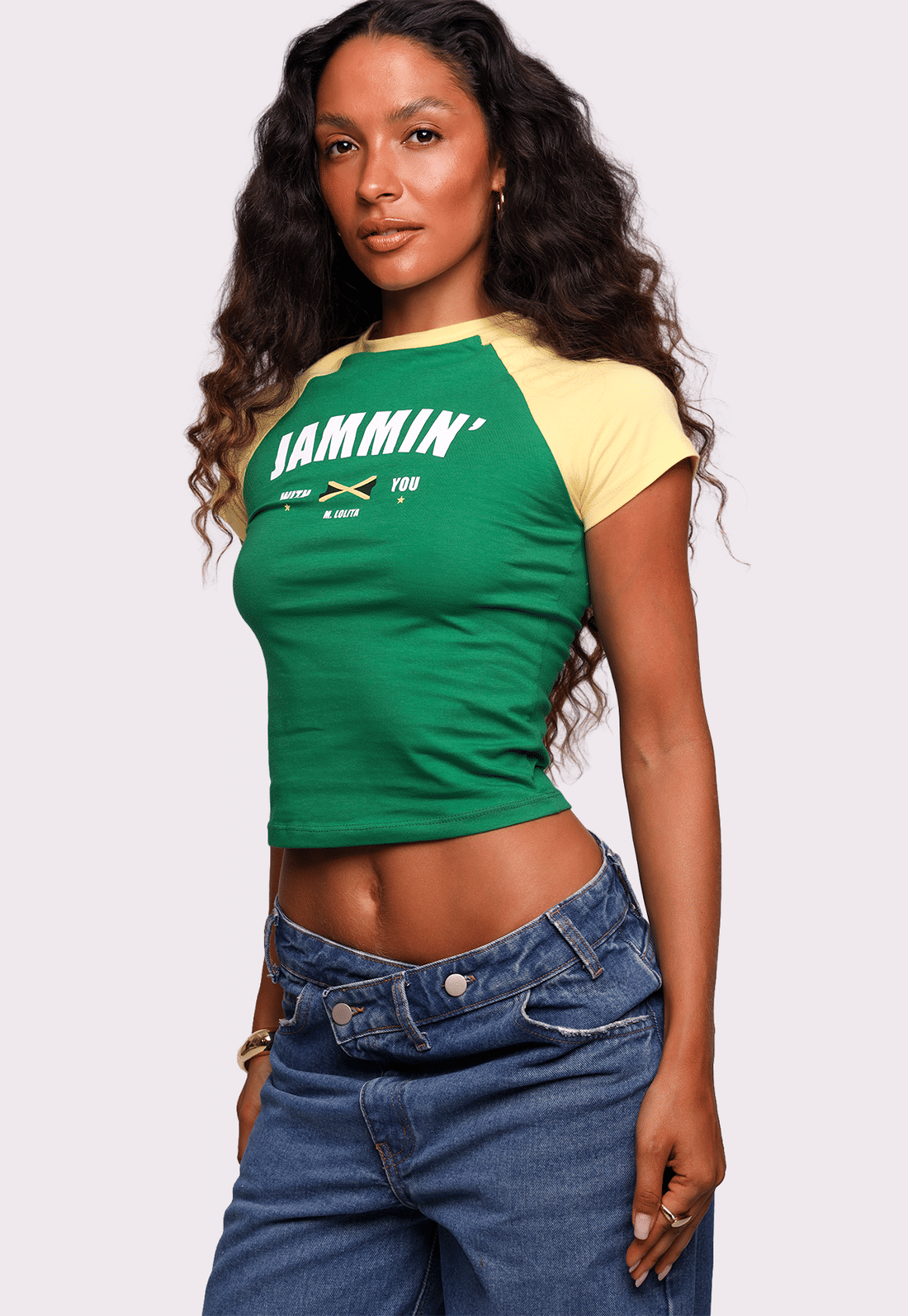 baby tee jammin' mundo lolita baby tee jammin' mundo lolita