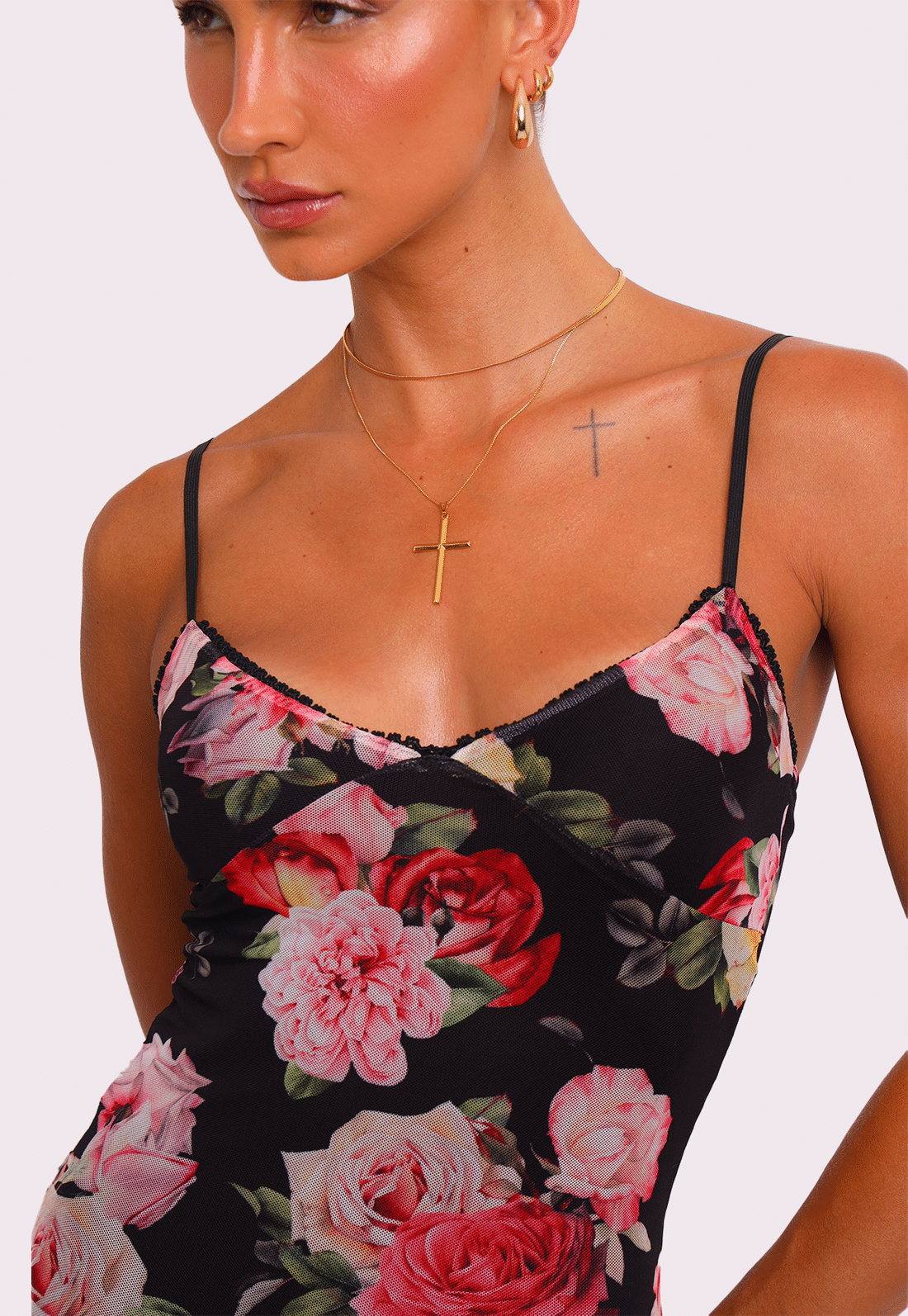 vestido tule floral rosalía mundo lolita vestido tule floral rosalía mundo lolita