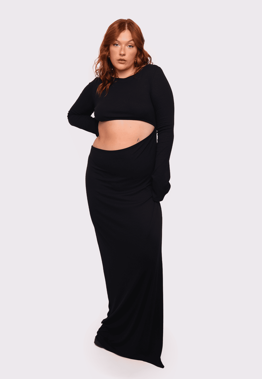 vestido recortes preto megan mundo lolita