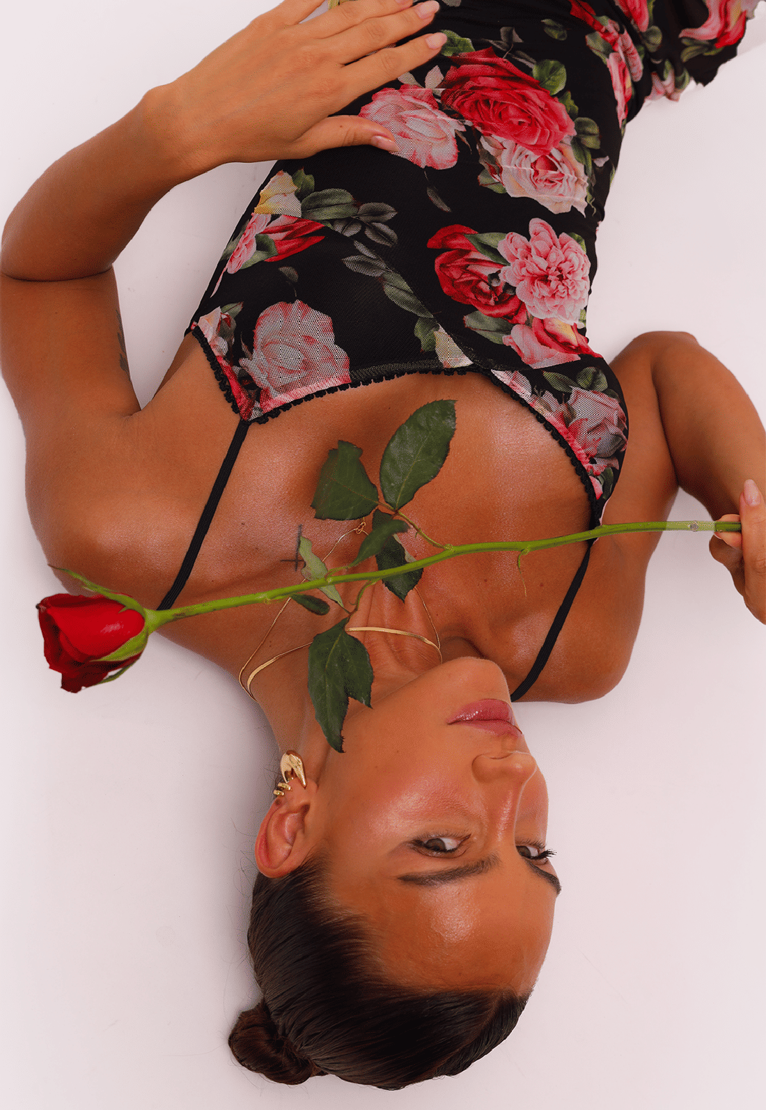 vestido tule floral rosalía mundo lolita vestido tule floral rosalía mundo lolita