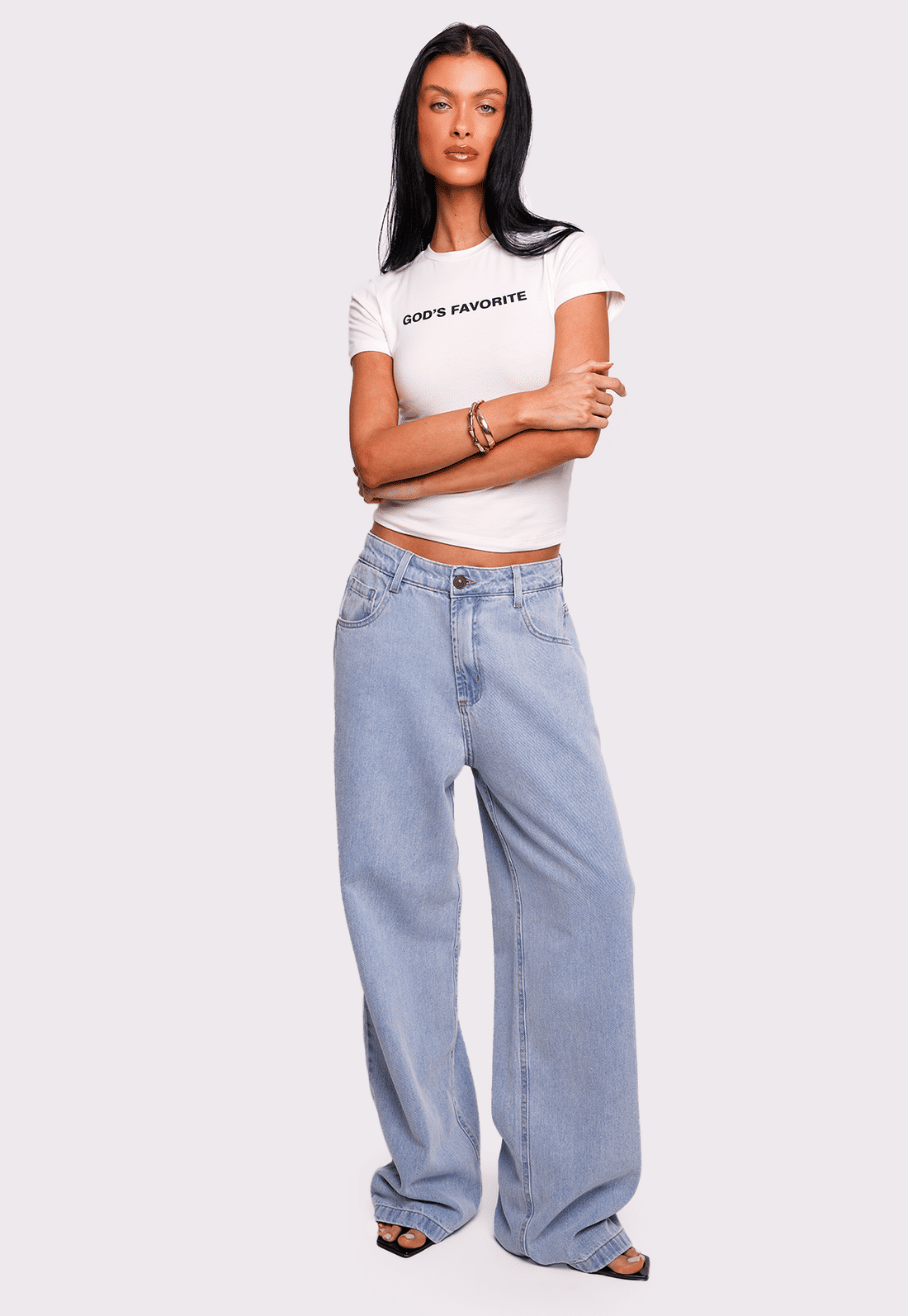 baby tee god's favorite mundo lolita