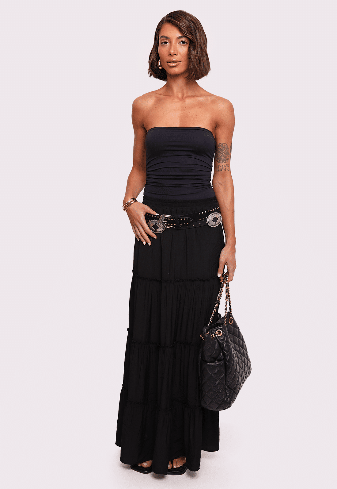 saia longa portofino preta mundo lolita