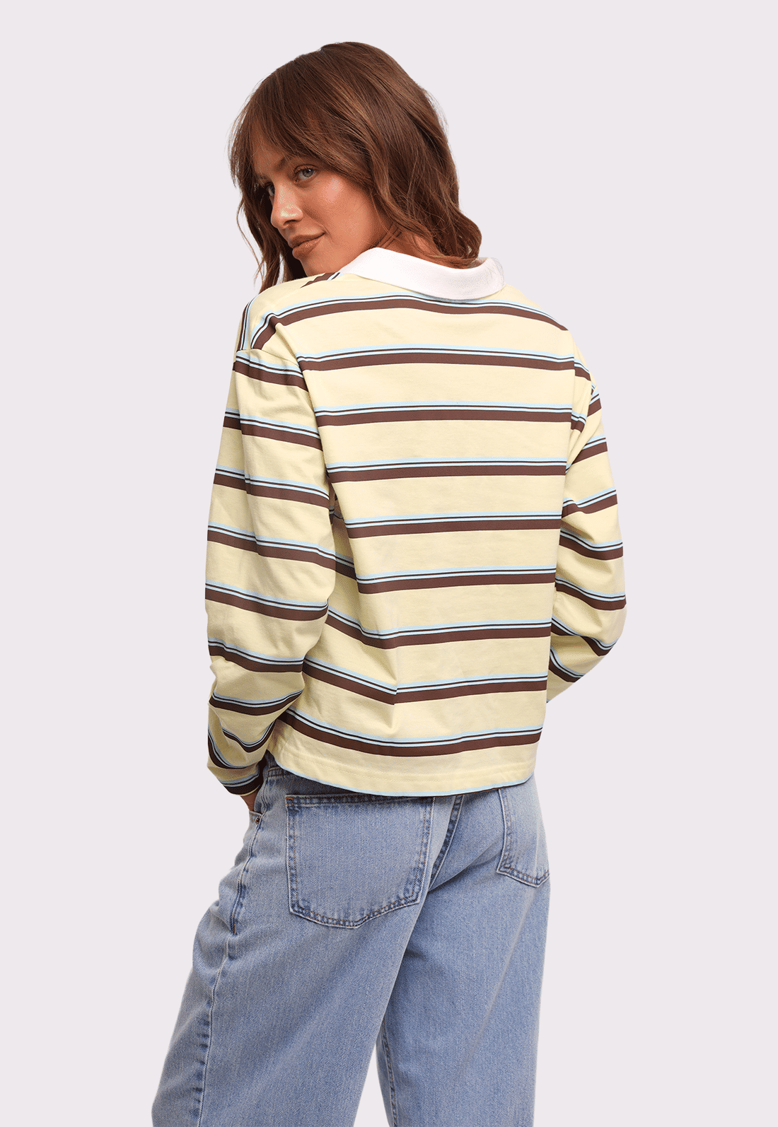 blusa polo listradinha zoe mundo lolita
