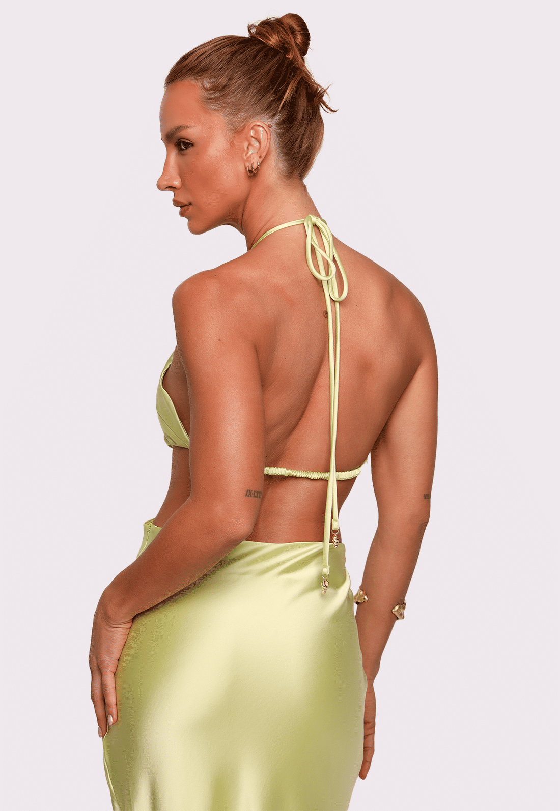 vestido cetim verde oceana mundo lolita vestido cetim verde oceana mundo lolita