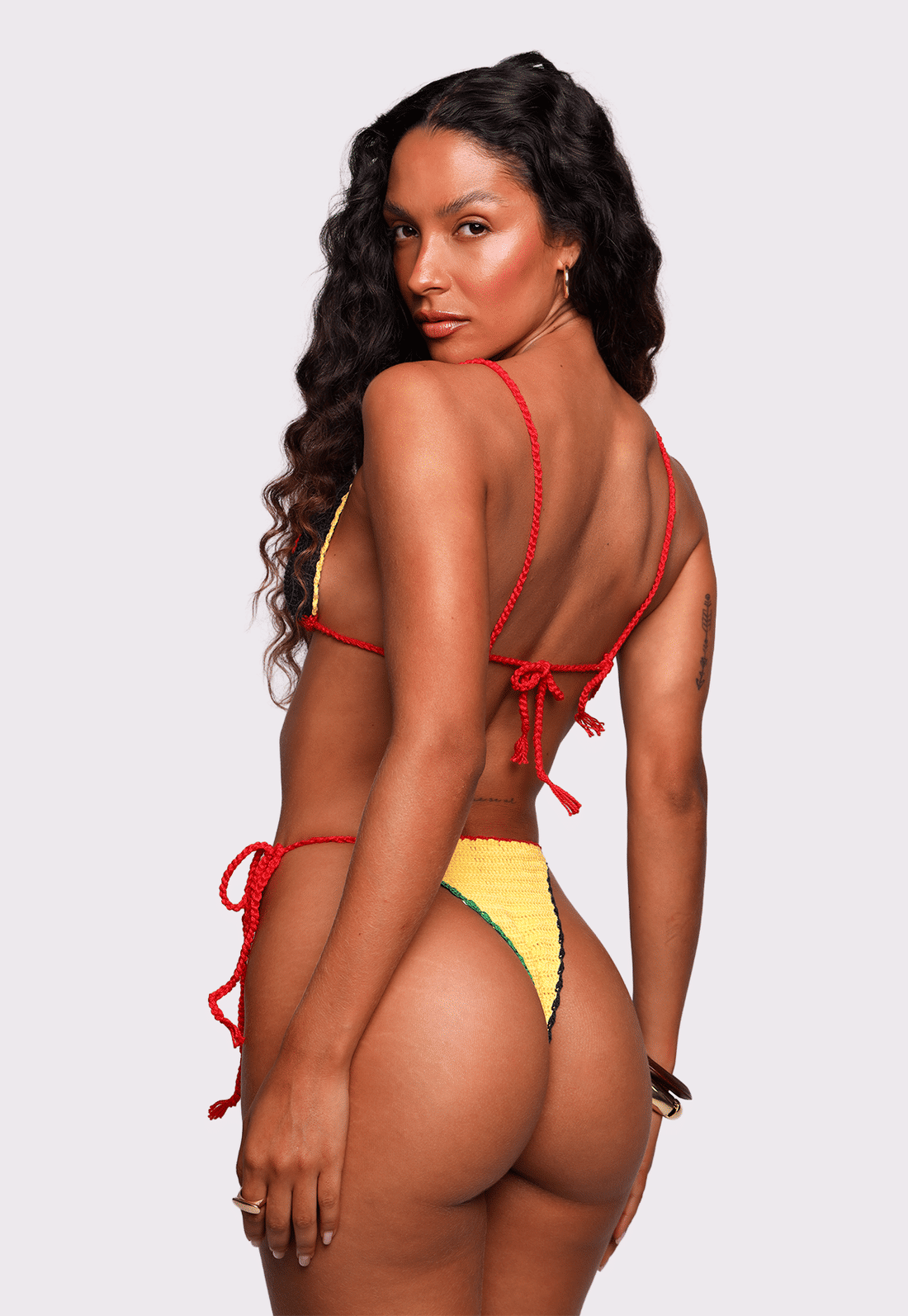 top colorido de crochê irie mundo lolita