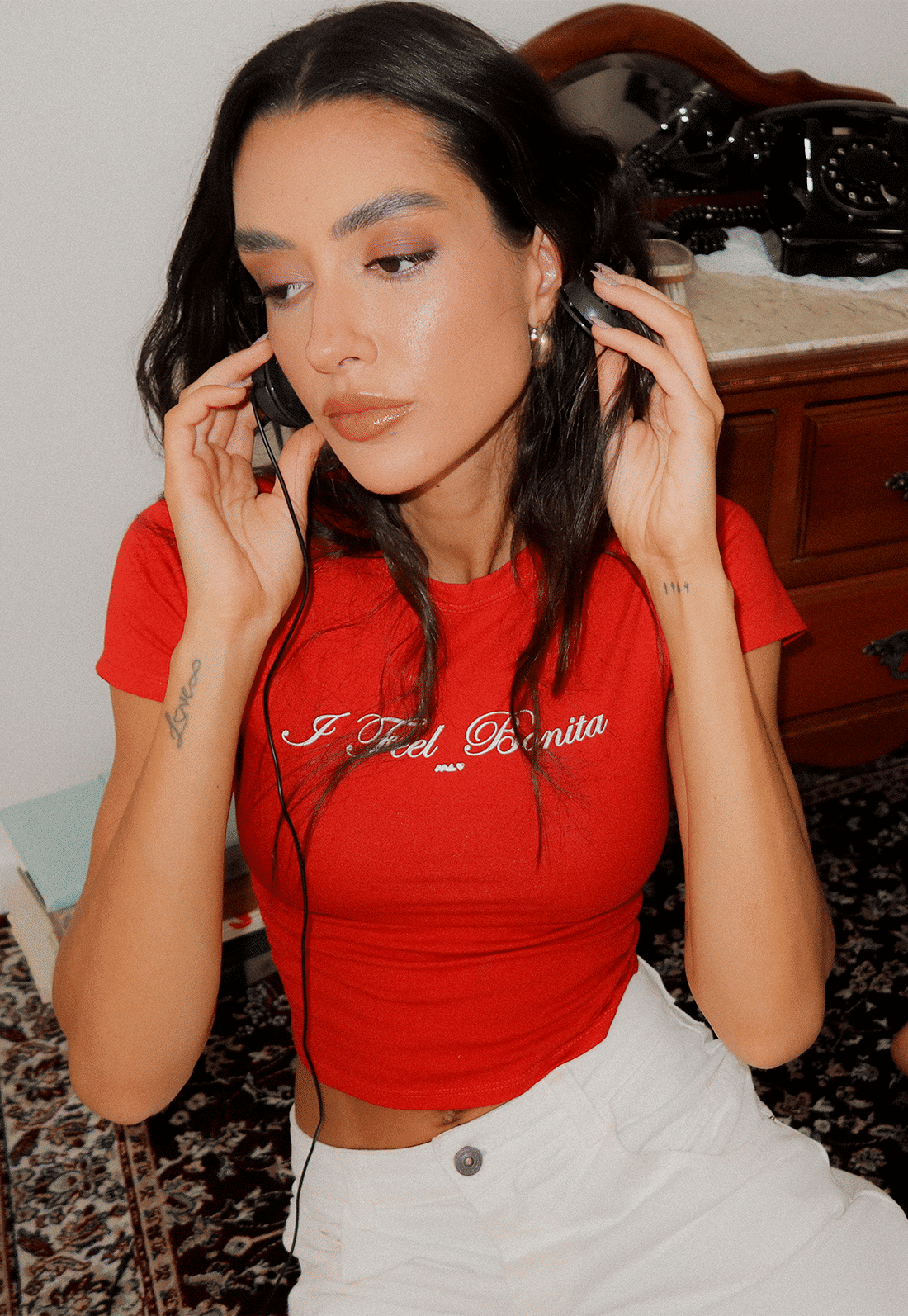 baby tee i feel bonita mundo lolita baby tee i feel bonita mundo lolita