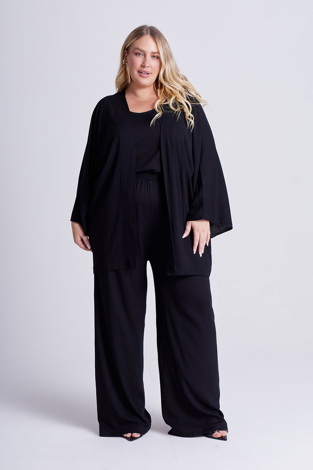 Kimono Aline Preto Kimono Aline Preto